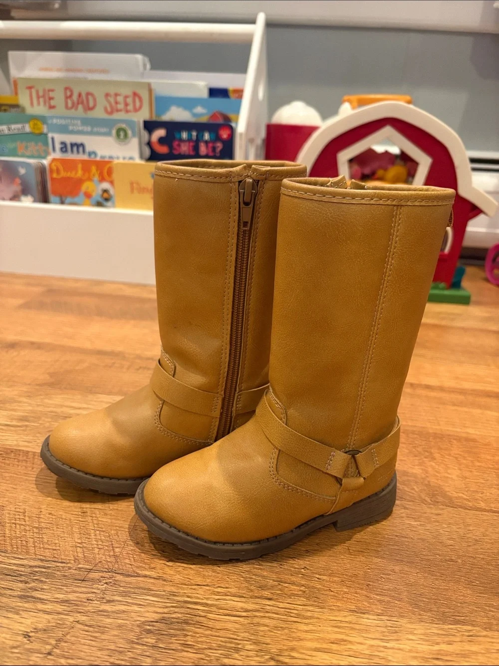 Carter's Girls Tan Mid-Calf Riding Boots